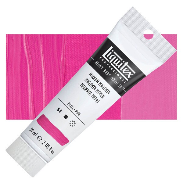 Liquitex Heavy Body Acrylic Paint - Medium Magenta